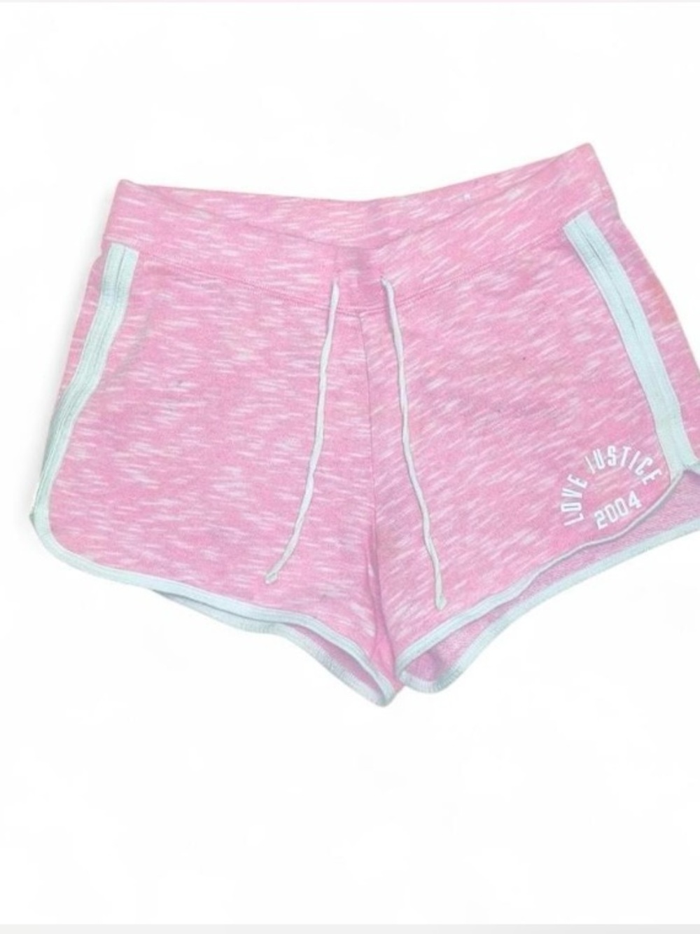 Pink justice shorts